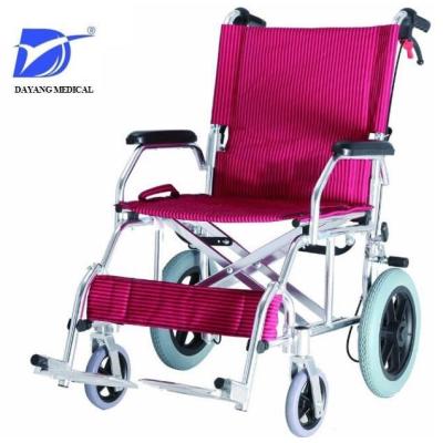 China Transit Standard Economic Caregiver Wheelchair Applied In Hospital Or Nursing Home Rehabilitation Therapy Supplies 37CM/42CM DY01863LAJSW for sale