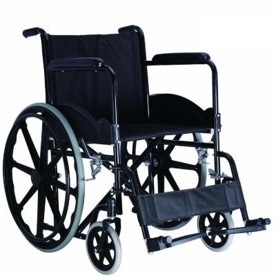 China Steel manual wheelchair for South America market DY01972B-46 for sale