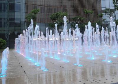 China Cast Iron Pump Outdoor Floor Fountains Design With Led Light for sale