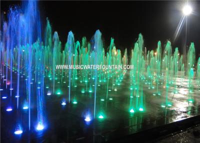 Chine Fontaines d'eau musicales de plancher dansant la fontaine d'eau colorée interactive pour des enfants à vendre