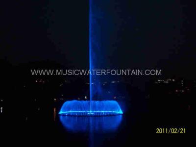 China High Jets Outdoor Decorative  Floating Water Fountains For Ponds / Pools for sale