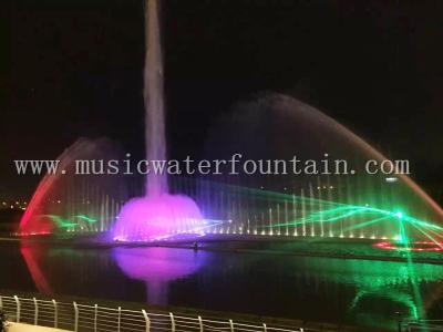 China Customized Led Lighted Outdoor Water Fountains For Municipal Government Projects for sale