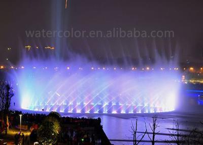 China Características personalizadas da água da paisagem com o controlador de programa conduzido colorido das luzes à venda