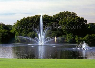 China Stainless Steel Fountain Jets Floating Water Fountain For Pond / Tank Decoration for sale