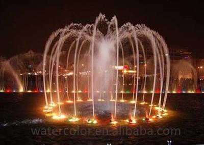 China Custom Size Floating Pond Fountain , Beautiful Landscape Water Features for sale