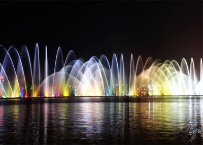 Chine Les fontaines d'eau musicales de danse avec le submersible de fonte/acier inoxydable pompent à vendre