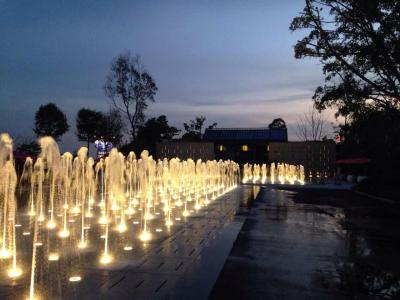 Chine Fontaines d'eau changeantes de plancher de couleur garçon et projet de la Malaisie de fontaine d'eau de fille à vendre