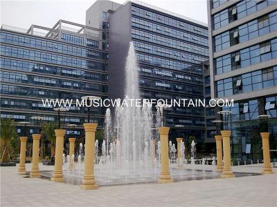 Chine Fontaines d'eau carrées extérieures de plancher de fontaines d'eau d'arrière-cour avec la musique à vendre