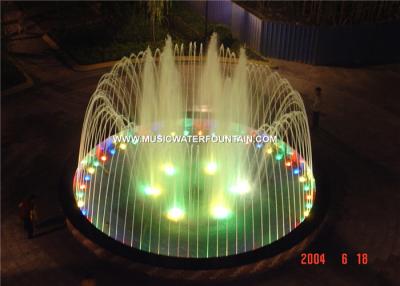 China Outdoor Or Indoor Garden Water Fountains Customized With LED RGB Underwater Light for sale