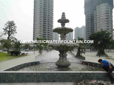 Chine Fontaines en pierre adaptées aux besoins du client de fontaines d'eau de sculpture pour le matériel de marbre de jardin à vendre