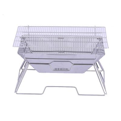 China Latest Designs Stainless Steel BBQ Grill Charcoal Grill Easily Assembled Outdoor Grill Wholesale Outdoor Foldable BBQ Grill for sale