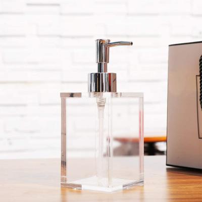 China High Precision Acrylic Emulsion Soap Dispenser Hand Soap Liquid Soap Refillable Homemade Aromatherapy Cleaning Lotion for Bathroom Kitchen for sale