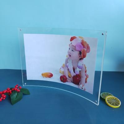 China Mordern Customized Magnetic Clear Acrylic Frame 4*6 Wholesale Photo » for sale