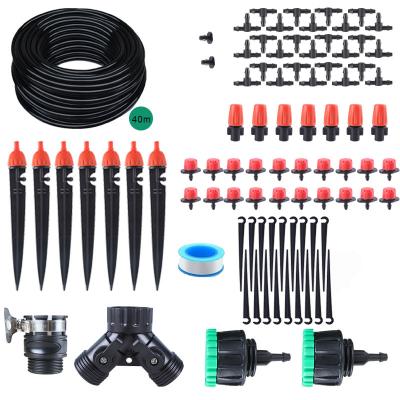 China 14 ft /40 m family gardultural adjustable micro automatic garden drip irrigation system DIY prodening gardultural suit for sale