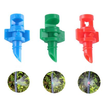 China POM Micro Sprinkler Simple 360 ​​Degree Refractive Atomization Water Saving Garden Horticultural Drip Irrigation for sale