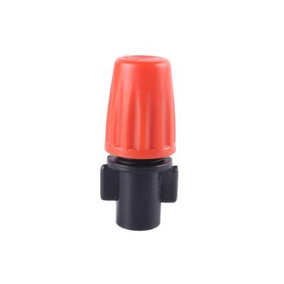 China POM Inner diameter 6mm fogger adjustable nozzle micro mist sprinkler for garden irrigation for sale