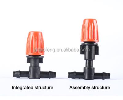 China Adjustable orange family garden irrigation mist prodening gardultural sprinkler for watering flower for sale