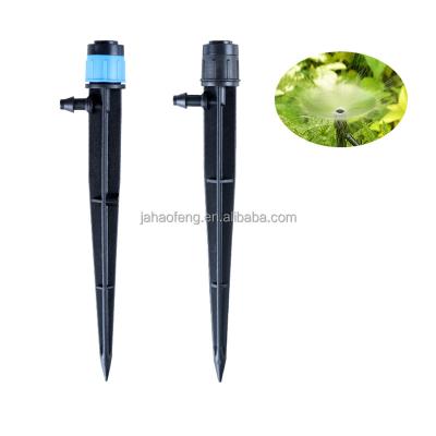 China Garden Fruit Trees Micro Adjustable Jet Garden Stake Sprinkler Drip Irrigation For Drip Irrigation System for sale