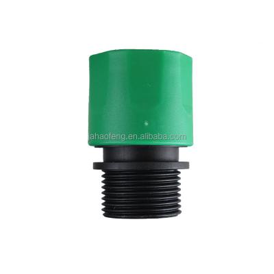 China Irrigation Drip Connector Garden Accessories Drip Irrigation Fitting Quick Connector 3/4