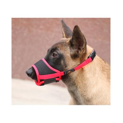 China Padded Promotion Pet Products Anti Biting Adjustable Dogs Muzzles Dog Mouth Muzzle Pet Supplies Good Quality for sale