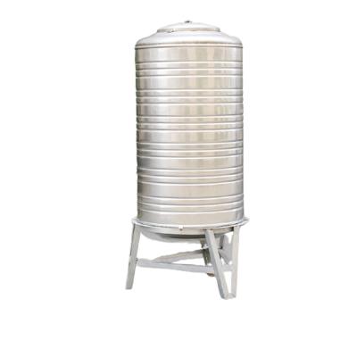 China Cheap High Quality Food Grade Round Drinking Water Tank 6000 Liters Insulated Water Tank Stainless Steel Prices for sale