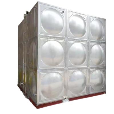 China Wholesale Quality Large Water Tank Stainless Steel Water Tank Combined Rectangular Water Tank Rectangular Water Tank With Water Storage Tank Stainless Steel for sale