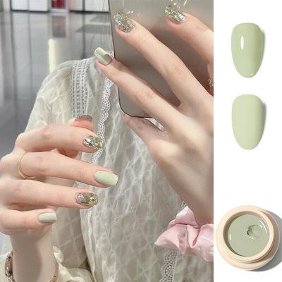 China Solid Nail Art Design Quality Mud Gel DIY Cream Shiny Painting Gel Nail Polish 10g/15g for sale