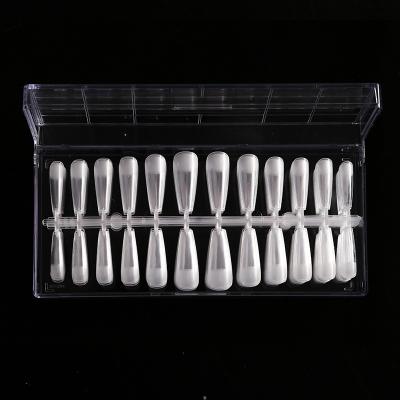 China New Arrival Flexibility Kit 550 Pcs Short Square Clear Medium Soak Off Extensions Press Nails Freeze 504Pcs Soft Gel Tips Coffin for sale