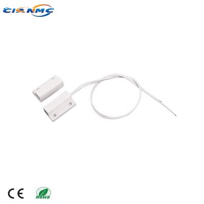 China Home Alarm System Security Alarm Surface Mounted Magnetic Contacts With Normally Closed/Open Signal Output for sale