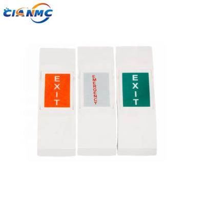 China Easy Use Electric Door Emergency Exit Closed Momentary Push Button Switch for sale