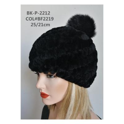 China COMMON Thick Plush Hat Fashion Classic Made In China 2021 Winter Fitted Hat for sale