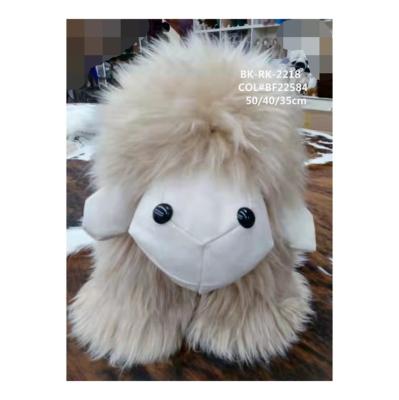 China CLASSIC Simple Sheepskin Large Head Ornaments Sheep Curls Custom Charms Pendant for sale