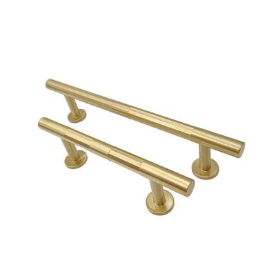 China Modern Pure copper drawer handle, kitchen cabinet long handle, high-quality pure copper handle products for sale