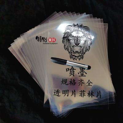 China Inkjet Clear Film Moisture Proof for sale