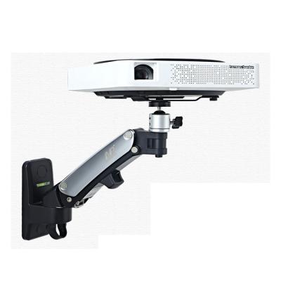 China Anodized Wall Mounted Hd Household Projector Mount Bracket Adjustable Single Pressure Throttle Bracket for sale