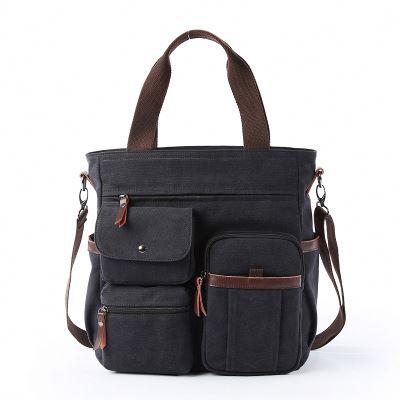 China Latest Casual Multi Cross\Fashion Classic Sling Shoulder Bag Canvas Pockets Design - Body Messenger Bags For Men for sale