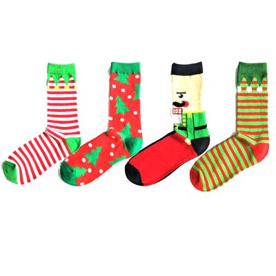 China Quentin QUICK DRY 2021 wholesale women's Christmas socks for sale