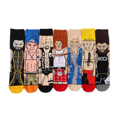 China Quentin Dropshipping Exquisite Designer Logo Cotton Crew Sockscute Viable Winter Boots Cartoon for sale