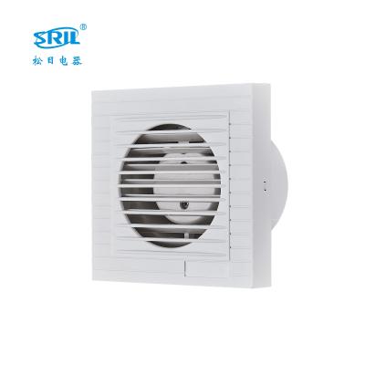 China Hotel 4 inch fan stained glass style shutter toilet exhaust fan automatic plastic exhaust fan for sale