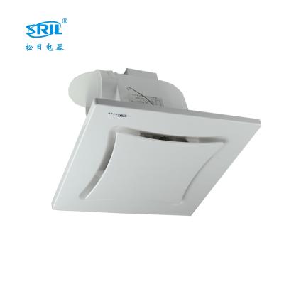 China Hotel Bathroom Ventilation Fan Factory Price ABS Plastic Square Hotel Bathroom Exhaust Fan (SRL12L/24L) for sale