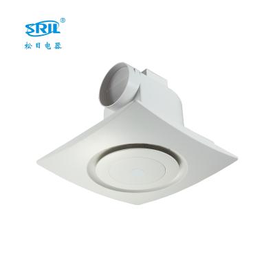 China Hotels 8 Inch Exhaust Fan Bathroom Ventilation Fan White Silver Gray Gray Ceiling Mounted Toilet Exhaust Fan (SRL12Q) for sale