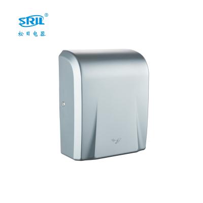 China Ultra Thin Brush 1300W Motor HEPA Motor Filter Hotel Hand Dryer Plastic Ultra Thin Hand Dryer for sale