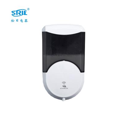 China Foam Liquid Soap Dispenser 600ml Automatic Sensor Foam White Black Soap Dispenser for sale