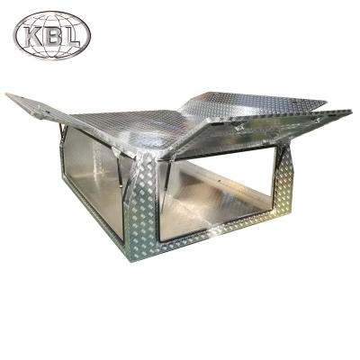 China Aluminum Canopy For Truck Ute Truck With Wing Tool Box Seagull for sale