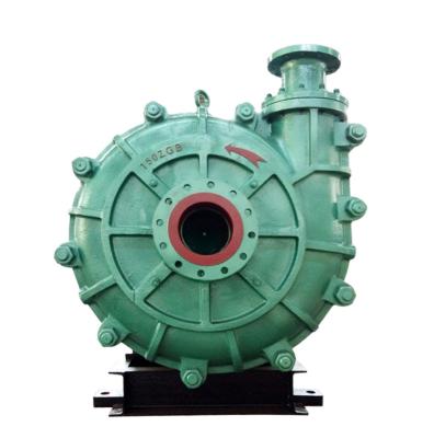 China Automotive Industry Rubber Lined High Density Centrifugal Slurry Pump Heavy Duty Sand Slurry Transfer For Tin Tailing Slurry Mining Pump for sale