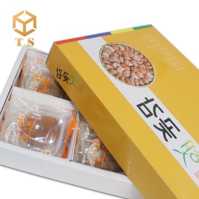 China Cheap Recyclable Packaging Gift Custom Lid And Raw Paper Box Wholesale Donut Paper Box for sale