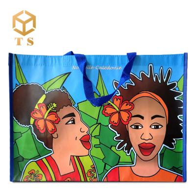 China 100% Logo Price Manufacturer Shopping Wholesale Cheap Custom Recyclable Eco-friendly PP Laminated Non Woven Bag for sale