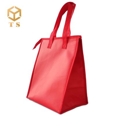 China Custom Insulated Lunch Cooler Bag Tote Ice Cream Outdoor Aluminum Waterproof Picnic Pizza Food Delivery Quality for sale