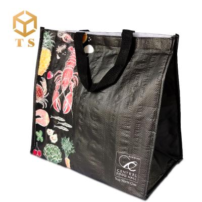 China Factory Direct Sale Waterproof Picnic Seafood Fishing Non Woven PP Cooler Bags Custom Logo for sale