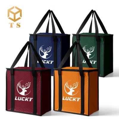 China Waterproof Tpu Six Pack Tesco Sublimation Insulated Laminated Nonwoven Small Cooler Bag With Logo for sale